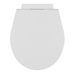 Assento-Sanitario-Almofadado-Click-Soft-Close-PP-Oval-Branco