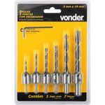 Jogo-de-Brocas-3-Pontas-com-Escareador-3-a-10mm-7-pecas-Vonder