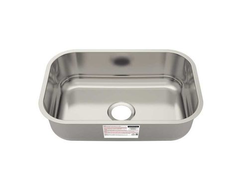 Cuba de Embutir Retangular 47x30x14,5cm Aço Inox Tramontina Basic
