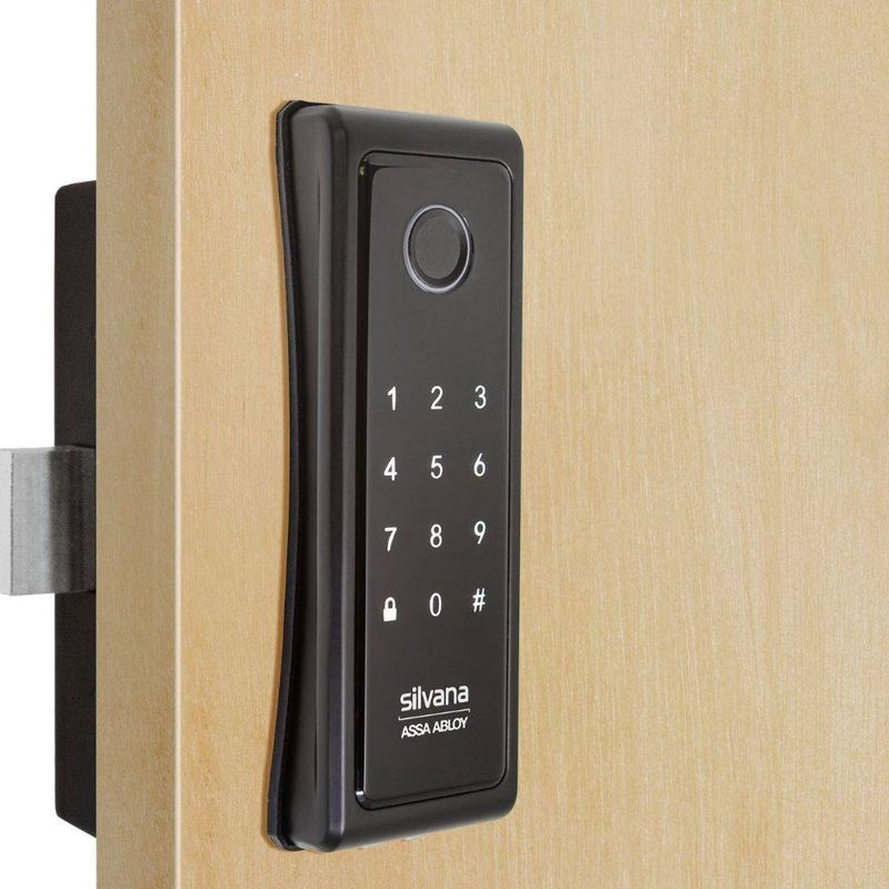 Fechadura-Digital-de-Sobrepor-com-Biometria-Silvana-SDD220-Preto