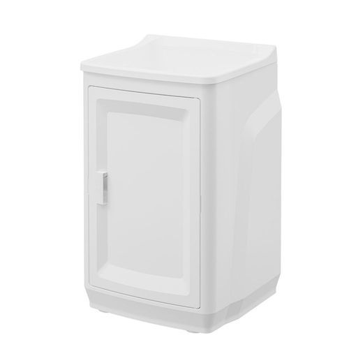 Kit Gabinete Lavanderia com Tanque GTQO Branco
