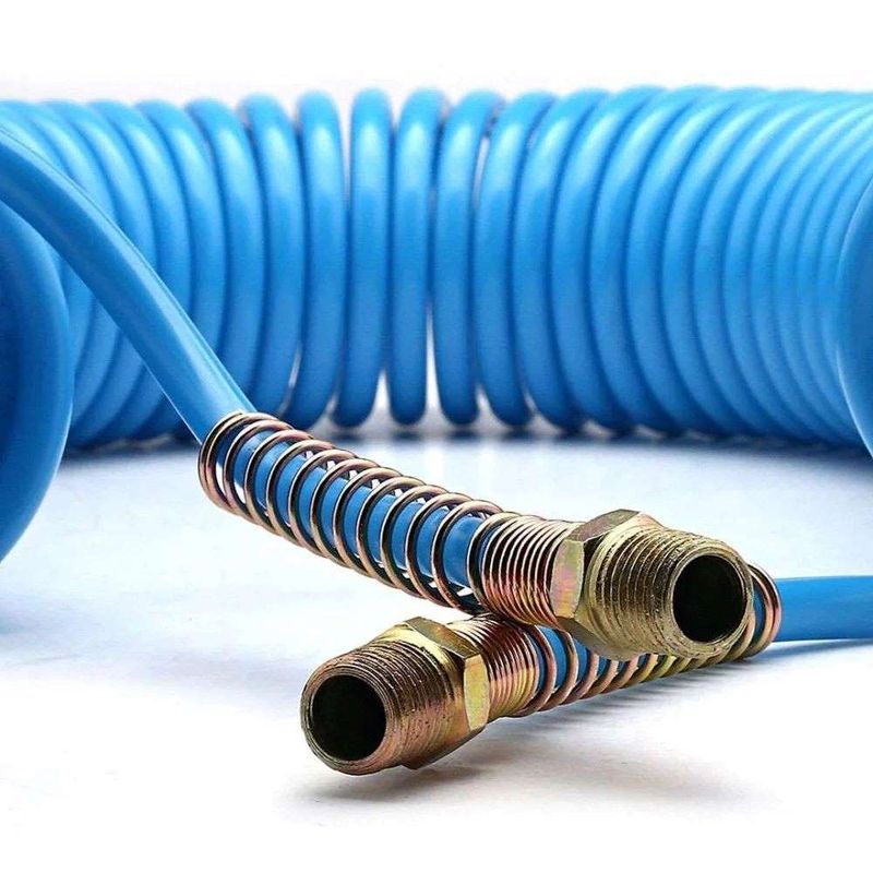 Mangueira-Espiral-Compressor-Pistola-15-metros-1-4--NPT-Azul-Arcdal