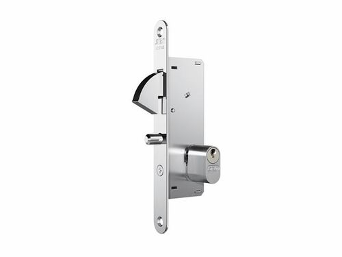 Fechadura Externa Bico de Papagaio Porta de Correr 940 26,5mm Cromada
