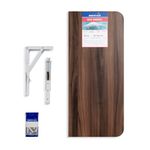 Kit-Mesa-Dobravel-MDP-Castanho-com-Suporte-e-Fixacao-80x41cm