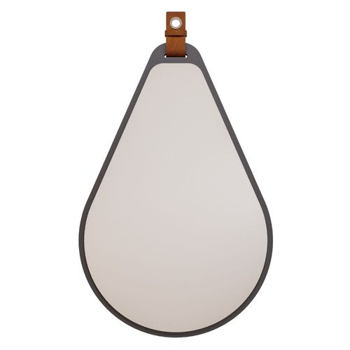 Espelheira para Banheiro Gota 76cm Titanium