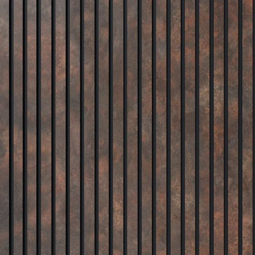 Painel Ripado EVA Autocolante Urban Corten 10cmx2,5m