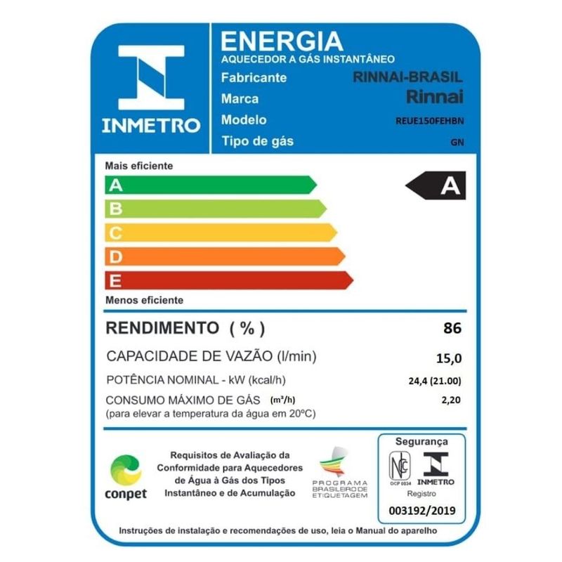 Aquecedor-de-Agua-a-Gas-GN-15L-E15-FEHBN8-Digital-Bivolt-Rinnai