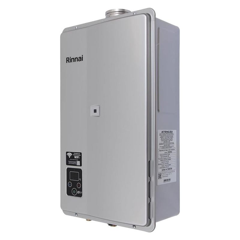 Aquecedor-de-Agua-a-Gas-GN-27L-E27-FEH-Inox-Digital-Bivolt-Rinnai