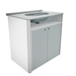 Gabinete-para-Banheiro-com-Cuba-Paris-Cinza-e-Branco-625cm