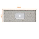 Pia-para-Cozinha-Granito-150x55cm-Branco-Dallas-com-Cuba-Central-11cm