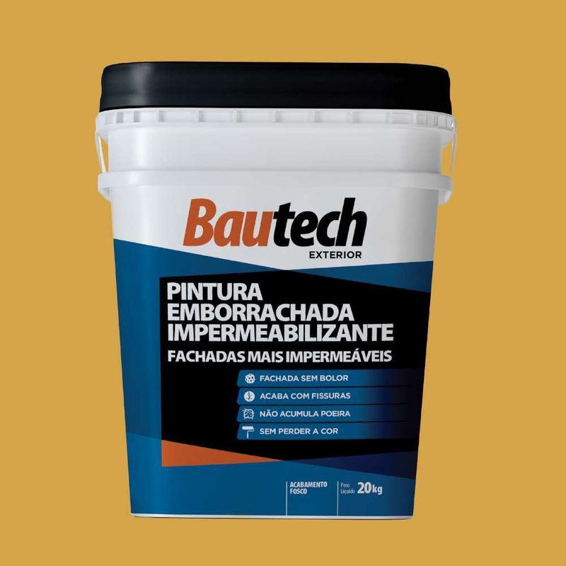 Tinta-Acrilica-Fosco-Emborrachada-Amarelo-20Kg-Bautech