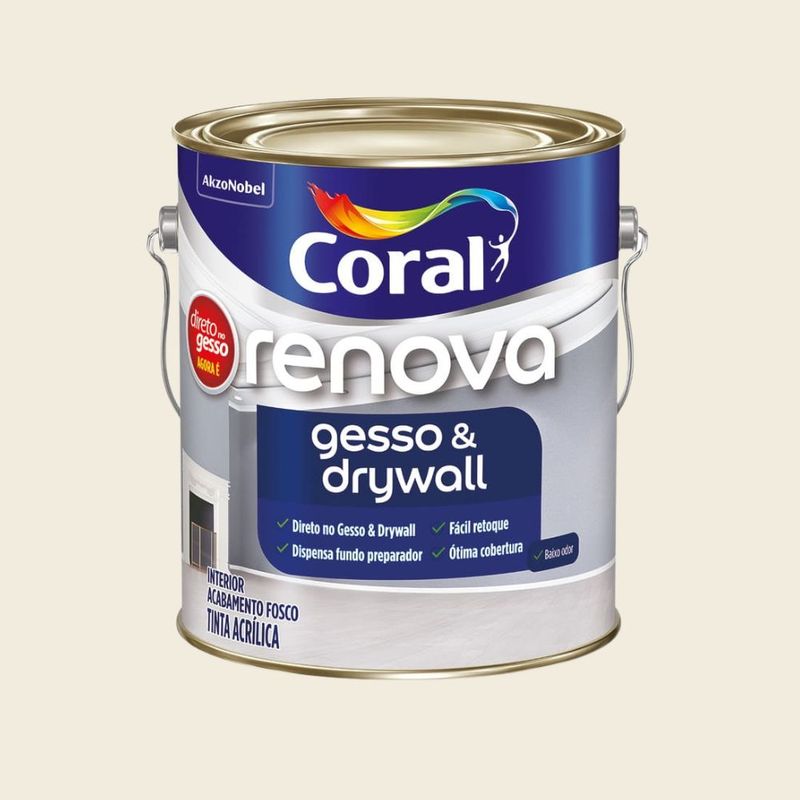 Tinta-Economica-Acrilica-Fosco-Gesso---Drywall-Branco-36L-Coral