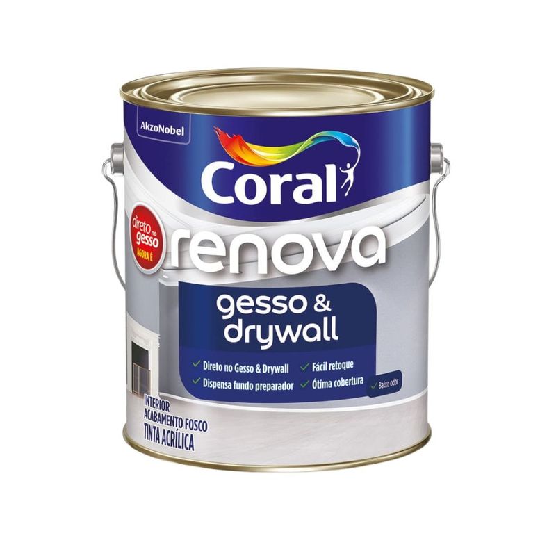 Tinta-Economica-Acrilica-Fosco-Gesso---Drywall-Branco-36L-Coral
