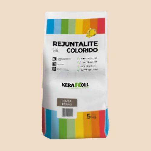 Rejunte Cerâmica/Porcelanato Champagne 5kg Kerakoll