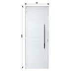 Porta-Lambril-com-Puxador-Aluminio-Branco-Esquerdo-210x80cm