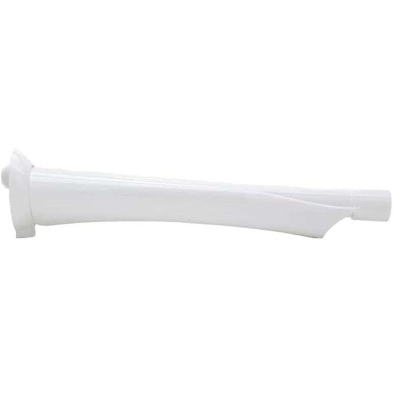 Cano-para-Chuveiro-com-Canopla-e-Luva-Branco-30cm-1-2--Lorenzetti