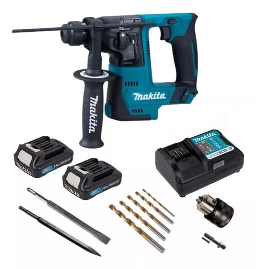 Martelete Perfurador Rompedor SDS-Plus 12V 1,9KG C/Aces HR140DWYE1 CXT