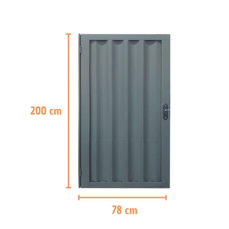 Portao-de-Aco-Buzios-Cinza-Direito-200x78cm