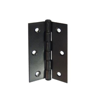 Dobradiça de Ferro 3.1/2" X 2 1/4" Até 12Kg Preta