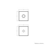 Fechadura-Banheiro-Roseta-Quadrada-1620-39-55MM-Inox-Cromado