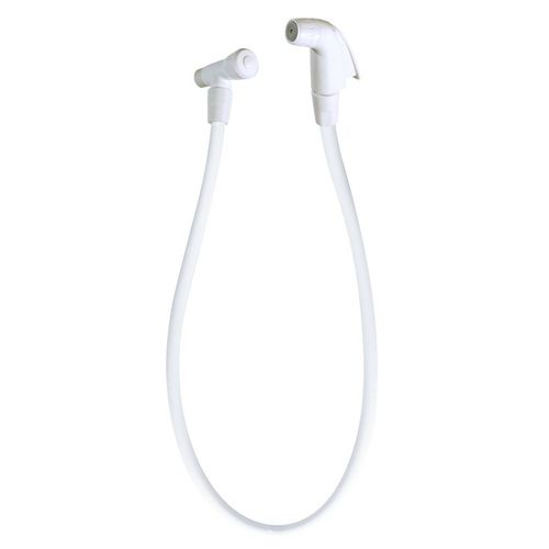 Ducha Higiênica Plástica Branca com Registro Branco 1/4V Eco Civitt