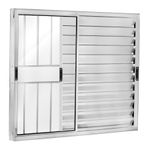 Veneziana-3-Folhas-com-Grade-Aluminio-Brilhante-100x150cm
