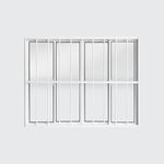 Janela-de-Correr-4-Folhas-com-Grade-Aluminio-Branco-100x120cm