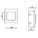 Quadro-PVC-Disjuntor-Embutir-sem-Barramento-para-8-Disjuntores-Branco