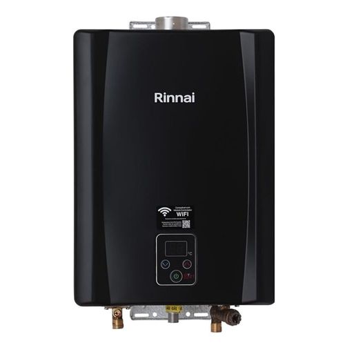 Aquecedor de Água a Gás GLP 21L E21 Preto Digital Bivolt Rinnai