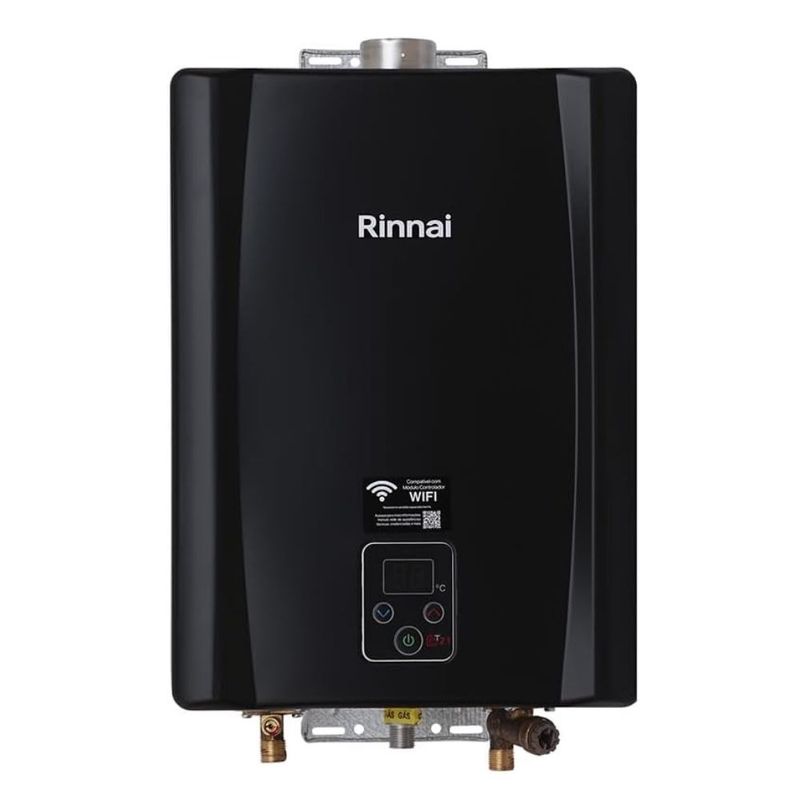 Aquecedor-de-Agua-a-Gas-GLP-21L-E21-Preto-Digital-Bivolt-Rinnai