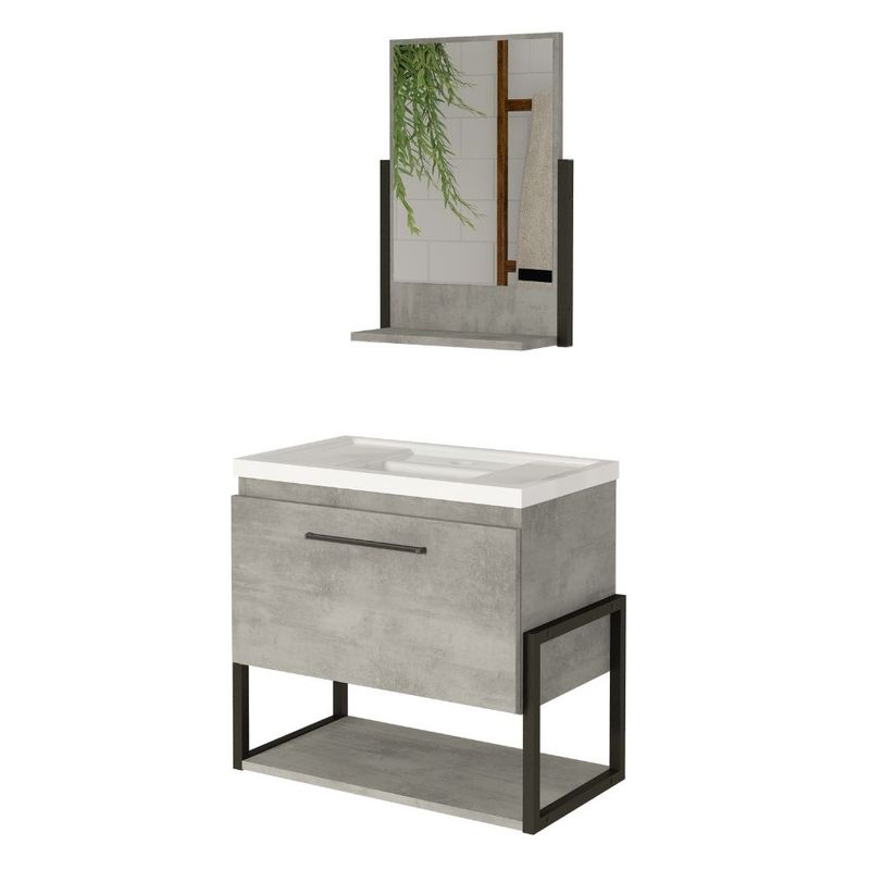 Kit-Gabinete-para-Banheiro-Metalo-Cimento-60x34x58cm