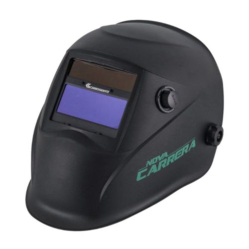 Máscara de Solda Automática 9 a 13 Nova Carrerra CA.41742 Carbografite