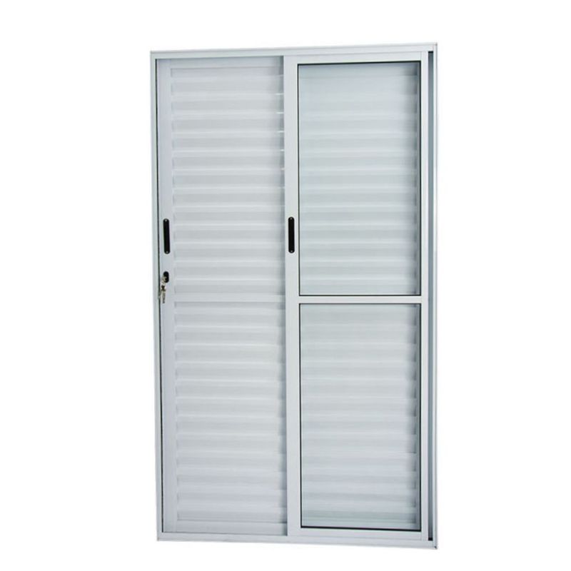 Porta-Balcao-Veneziana-3-Folhas-Vidro-Liso-Aluminio-Branco-210x120cm
