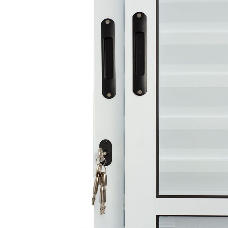 Porta-Balcao-Veneziana-3-Folhas-Vidro-Liso-Aluminio-Branco-210x120cm