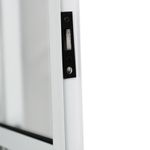 Porta-de-Correr-4-Folhas-Vidro-Liso-Aluminio-Branco-210x150cm