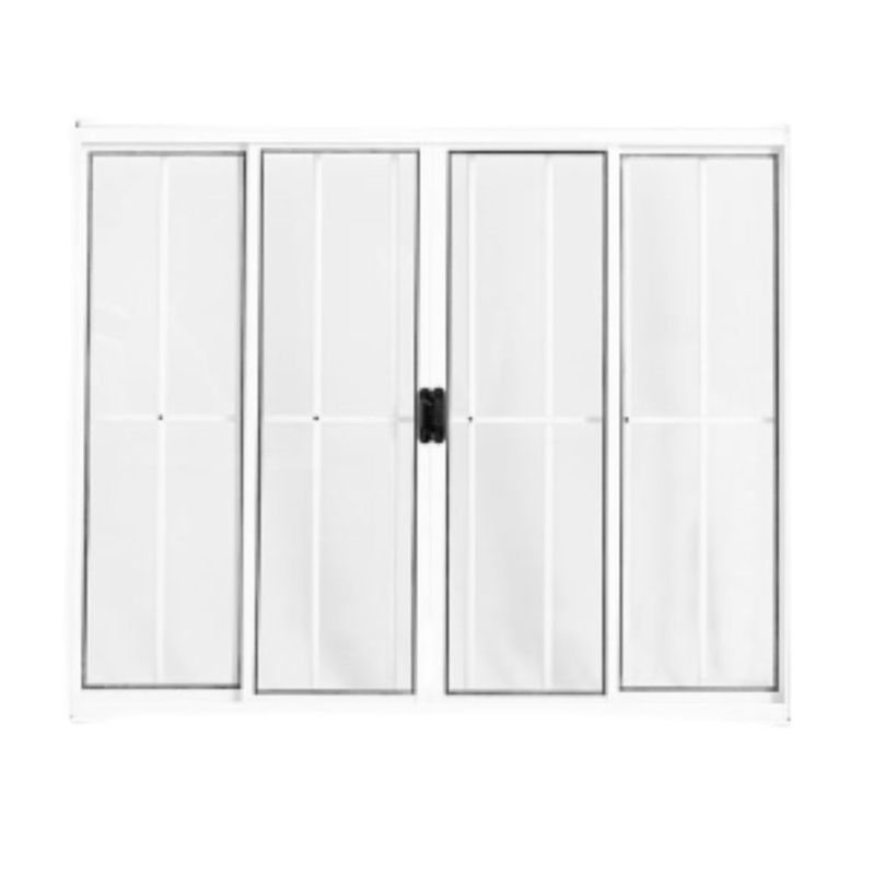 Janela-de-Correr-4-Folhas-com-Grade-Aluminio-Branco-120x150cm