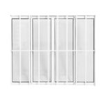 Janela-de-Correr-4-Folhas-com-Grade-Aluminio-Branco-120x150cm