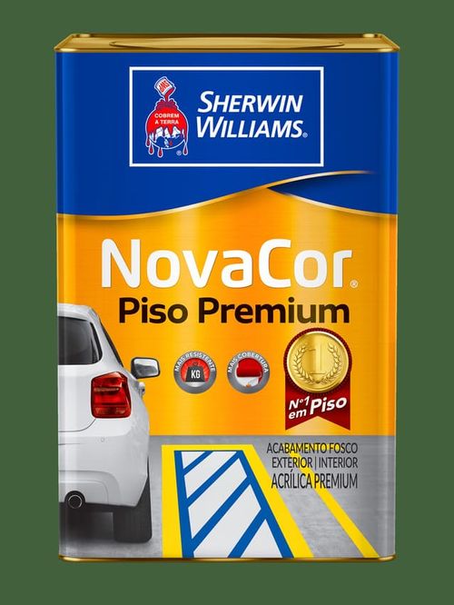 Tinta Premium Acrílica Fosco Novacor Piso Verde 18L