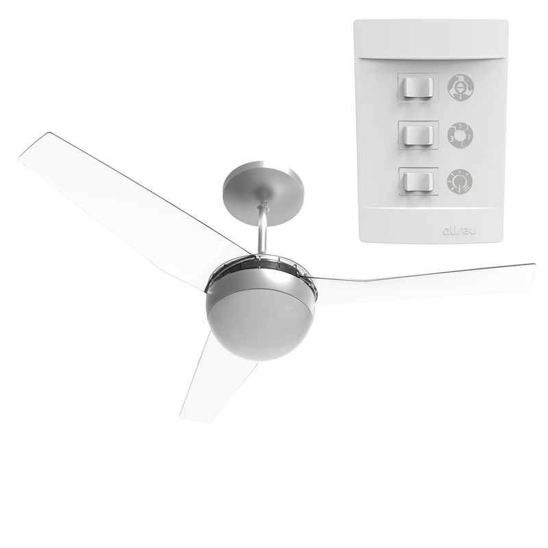 Ventilador-de-Teto-Jet-Cristal-2-Lampadas-E27-Controle-Parede-127V