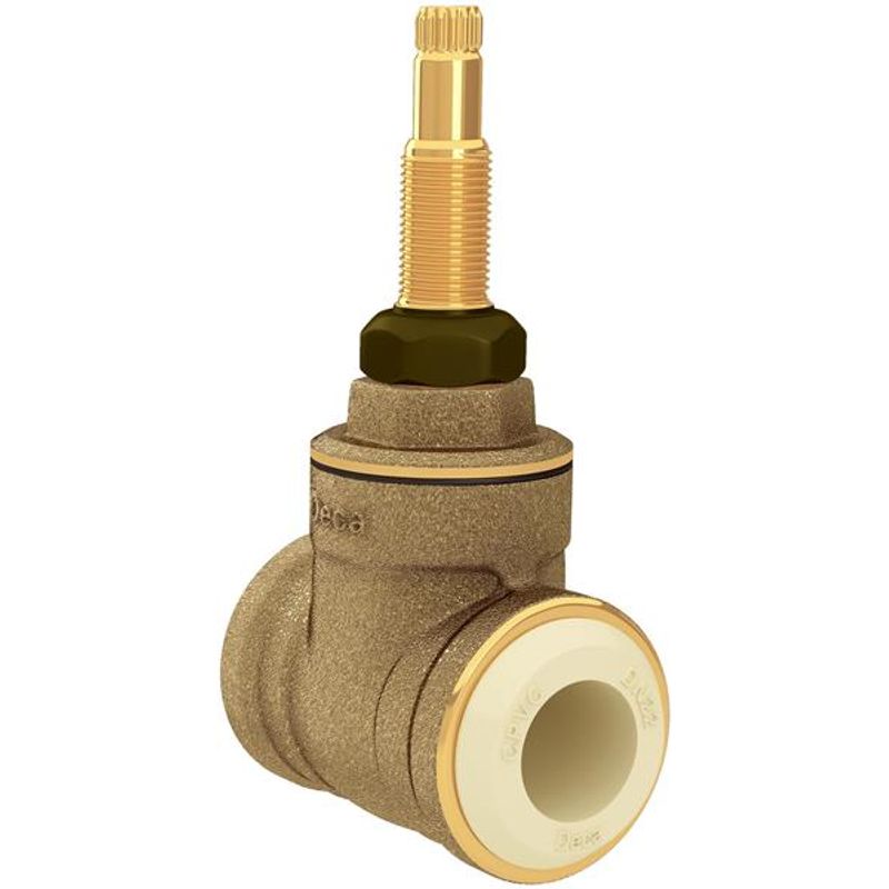 Base-para-Registro-de-Gaveta-Bruto-4509-para-Tubulacao-CPVC-22mm-Deca