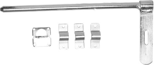 Ferrolho para Portão 1/2x12" Aço Cromado 01 Peça