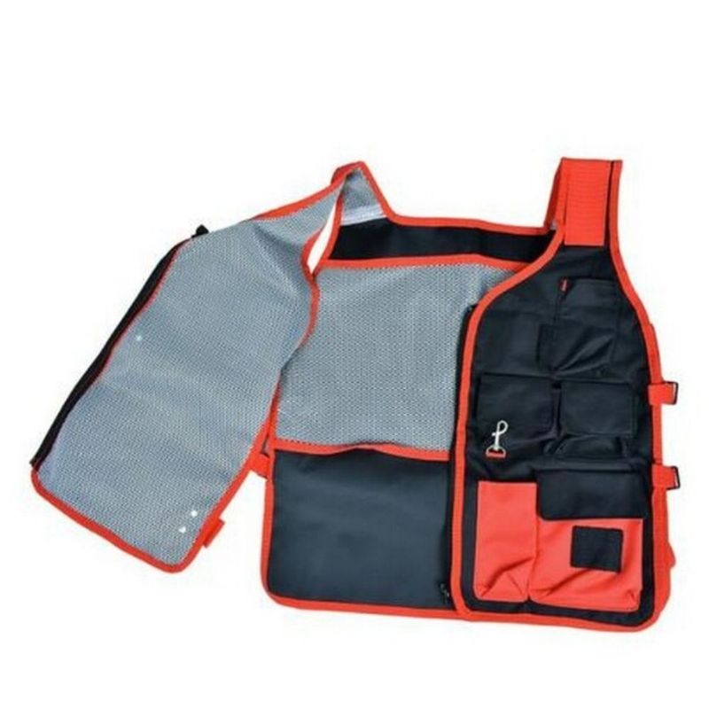 Colete-para-Ferramentas-Preto-Tam-Unico-Lona-7-Bolsos-MTX