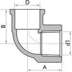 Joelho-90-Soldavel-LR-PVC-25mm-x-1-2--Fortlev
