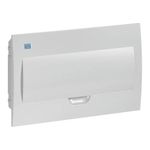 Quadro-PVC-Disjuntor-Embutir-sem-Barramento-para-18-Disjuntores-Branco