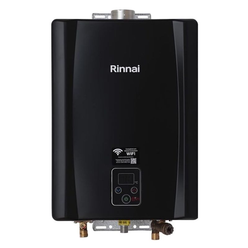 Aquecedor-de-Agua-a-Gas-GN-21L-E21-Preto-Digital-Bivolt-Rinnai