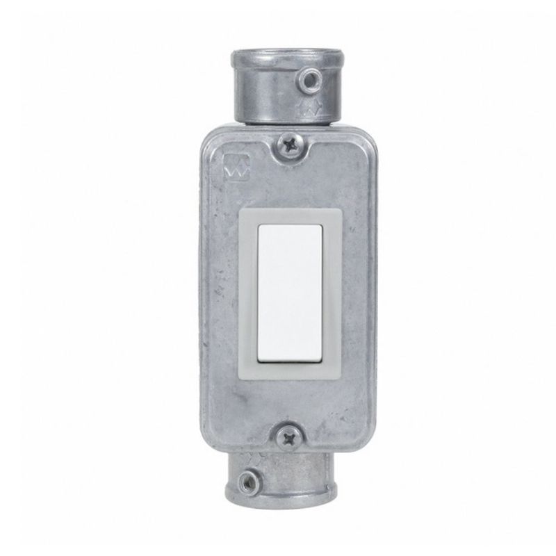 Kit-Condulete-Multiplo-X-3-4--Interruptor-2-Conectores-e-3-Tampoes
