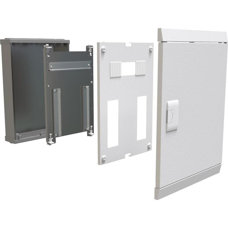 Quadro-Distribuicao-de-Embutir-em-Chapa-18-Polos-sem-Barramento-Volt