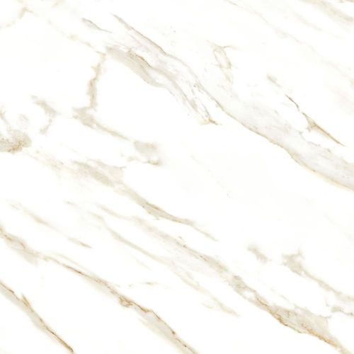 Piso Calacata Gold Retificado Polido Branco 100x100cm 2,00m2