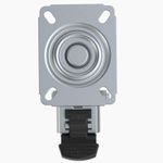 Rodizio-Giratorio-com-Freio-Termoplastico-75mm-60Kg