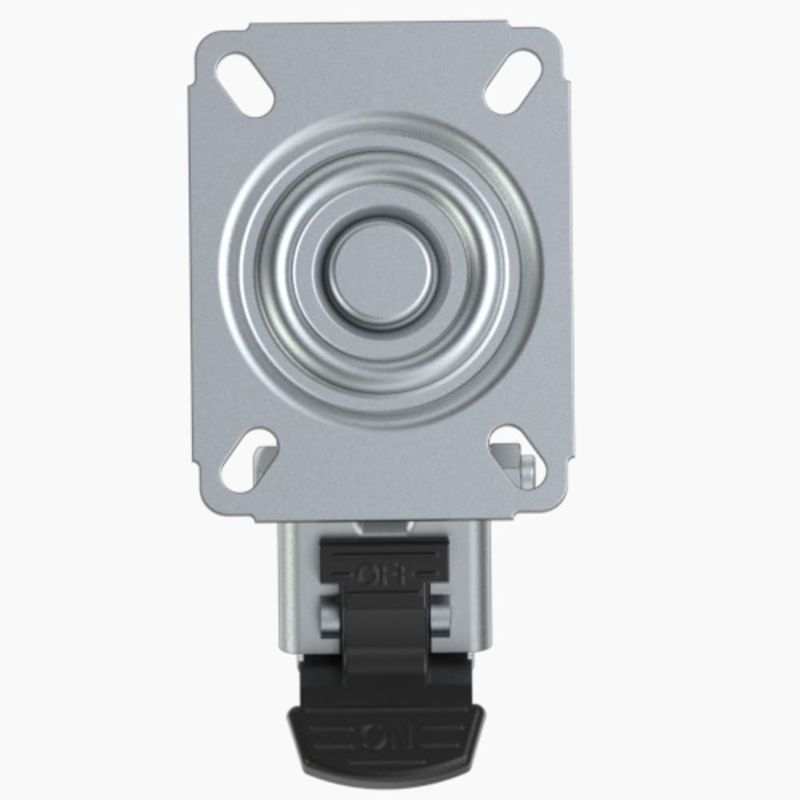 Rodizio-Giratorio-com-Freio-Termoplastico-75mm-60Kg
